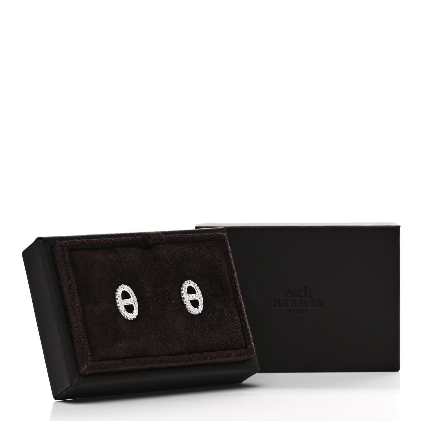 18K White Gold Diamond New Farandole Earrings