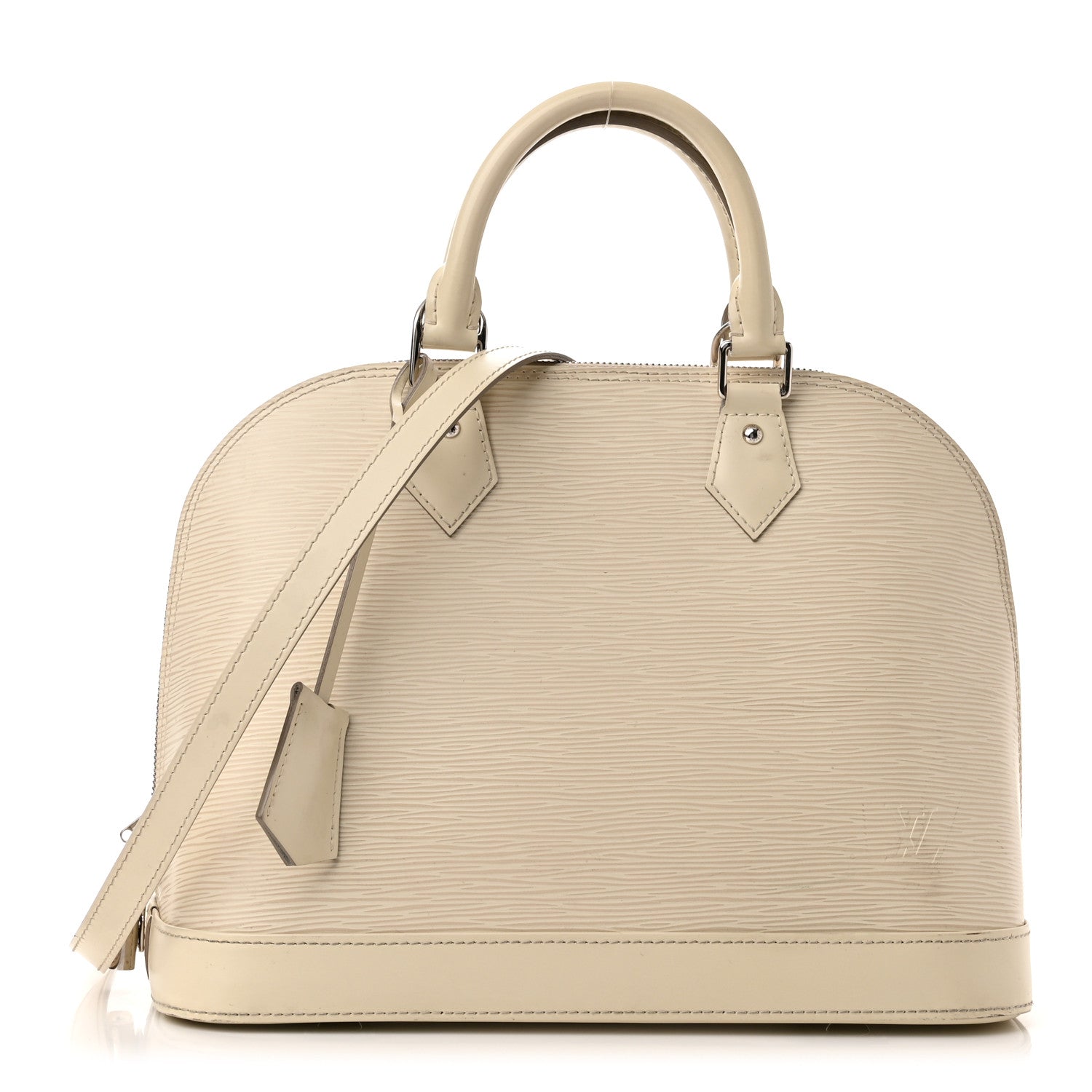 Louis Vuitton Epi Alma MM Ivory 1 of 9