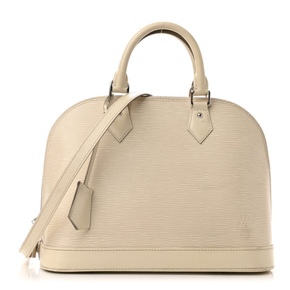 Louis Vuitton Epi Alma MM Ivory 1 of 9