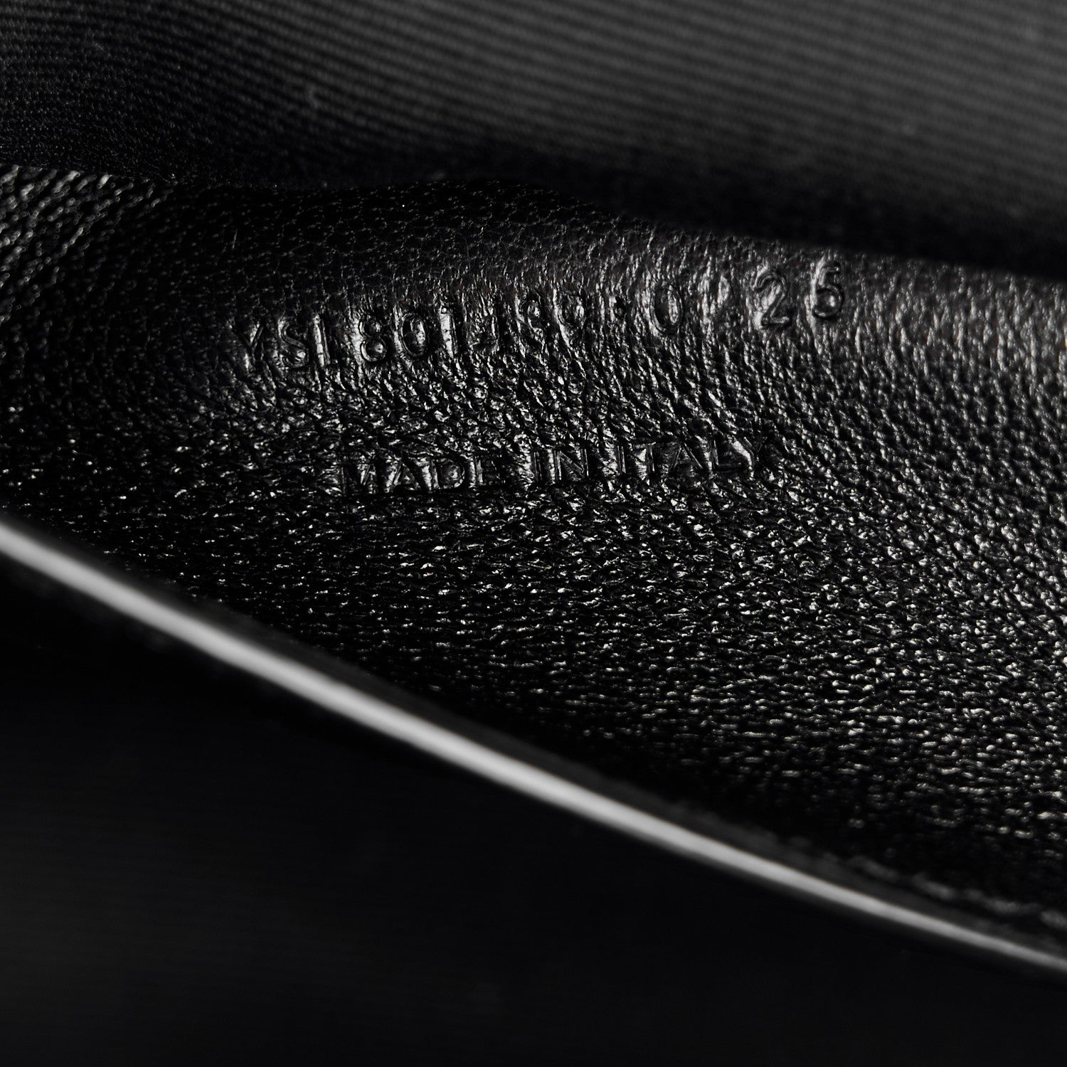Saint Laurent Lambskin Chevron Quilted Medium Loulou Black 9 of 13