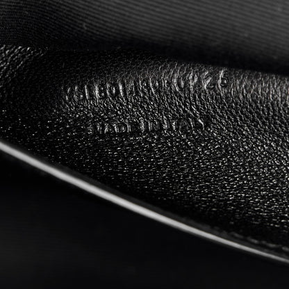 Saint Laurent Lambskin Chevron Quilted Medium Loulou Black 9 of 13