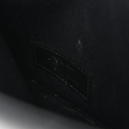 Saint Laurent Grain De Poudre Uptown Pouch Black 7 of 8