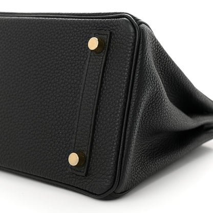 Hermes Togo Birkin 25 Black 10 of 10