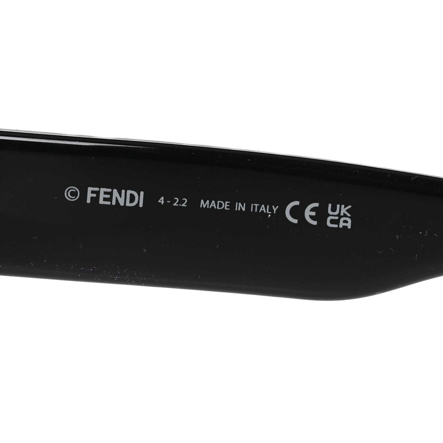 Fendi Acetate Fendigraphy Square Sunglasses FE40070I Black 5 of 7
