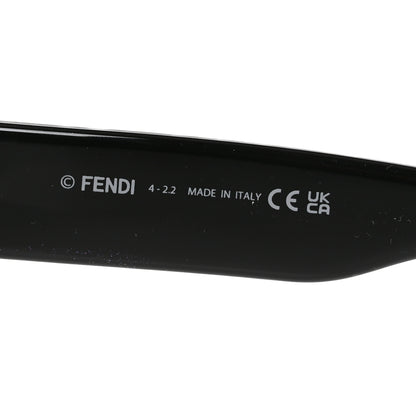 Fendi Acetate Fendigraphy Square Sunglasses FE40070I Black 5 of 7