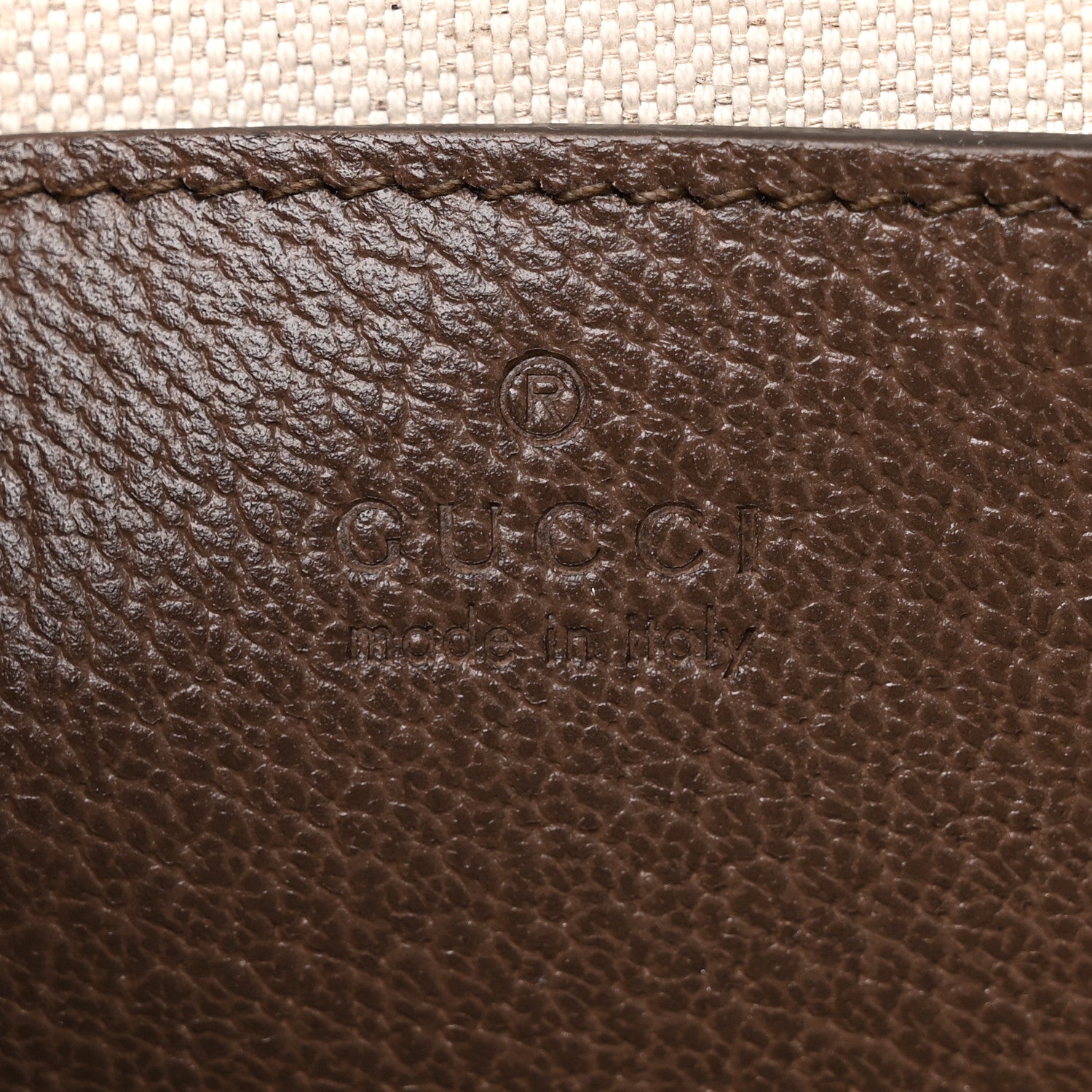 Gucci GG Supreme Monogram Web Small Ophidia Top Handle Shoulder Bag Brown 6 of 13
