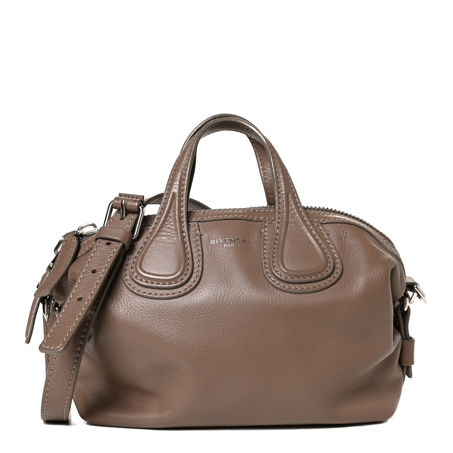 Givenchy Waxed Calfskin Micro Nightingale Sand 2 of 10