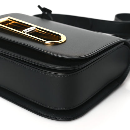 Delvaux Olen Calfskin Small Lingot Crossbody Black 9 of 9