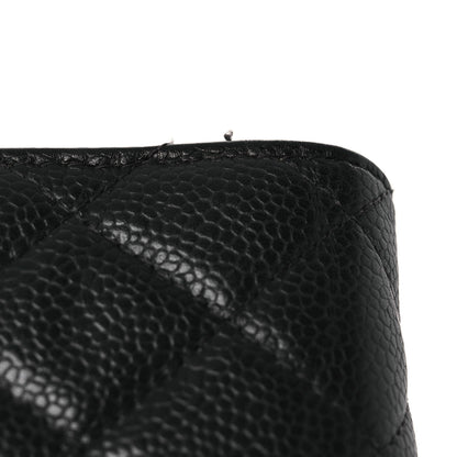 Chanel Caviar Quilted Wallet on Chain WOC Black 13 of 17