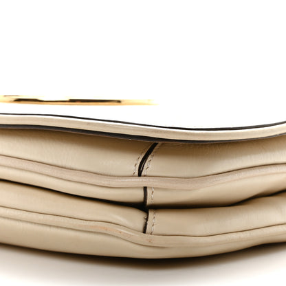 Gucci Roxy Calfskin Web Mini Blondie Shoulder Bag White 10 of 10