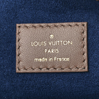 Louis Vuitton Lambskin Embossed Monogram Coussin MM Taupe 6 of 11