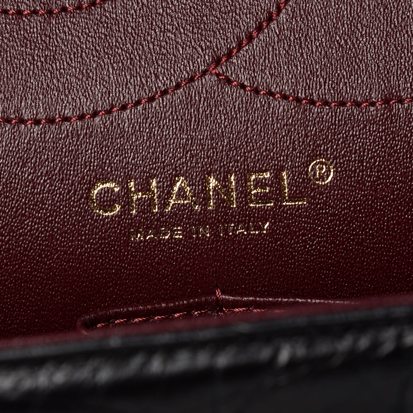 Aged Calfskin Quilted 2.55 Reissue 227 Flap Black