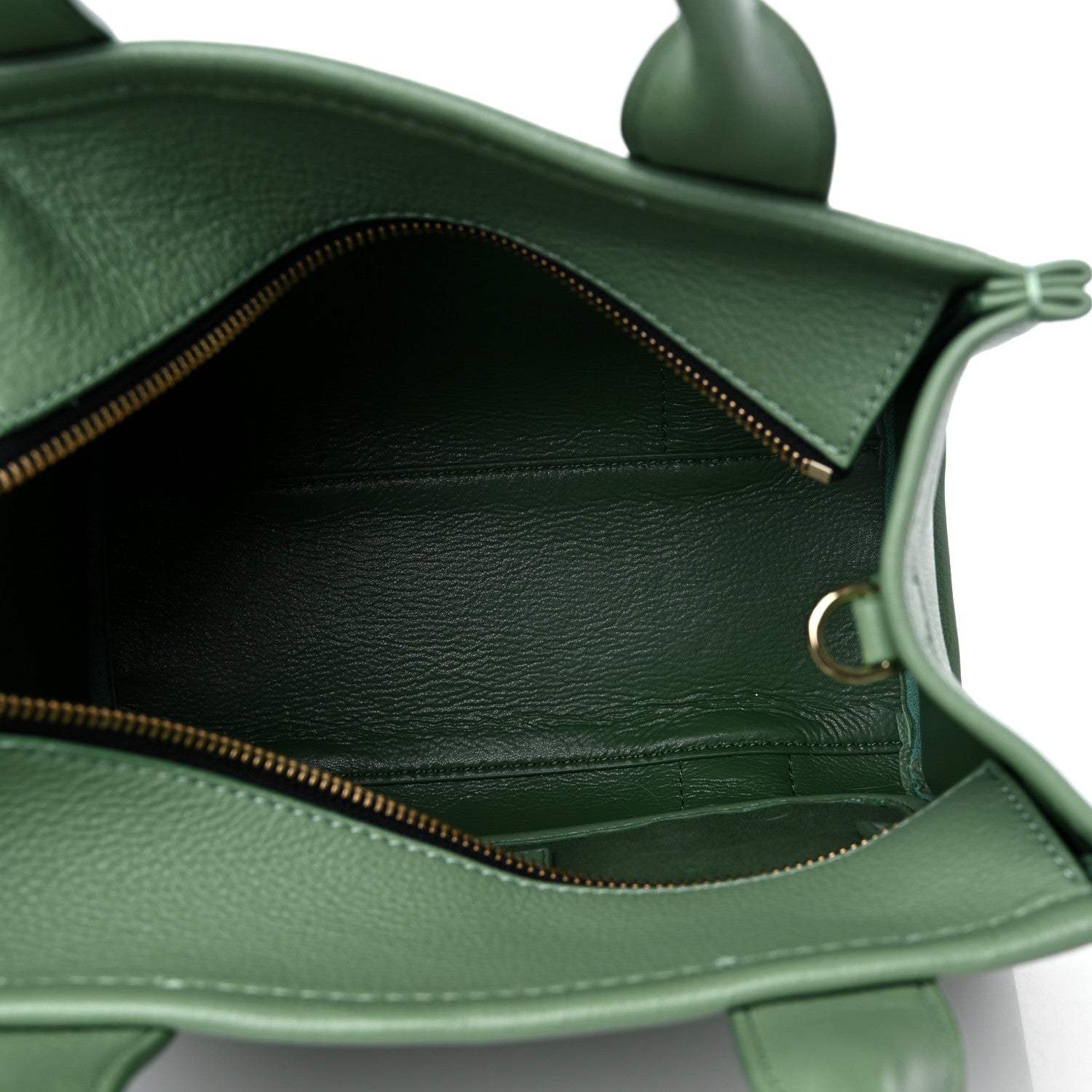 Marc Jacobs Grained Calfskin Small The Tote Bag Aspen Green 5 of 9