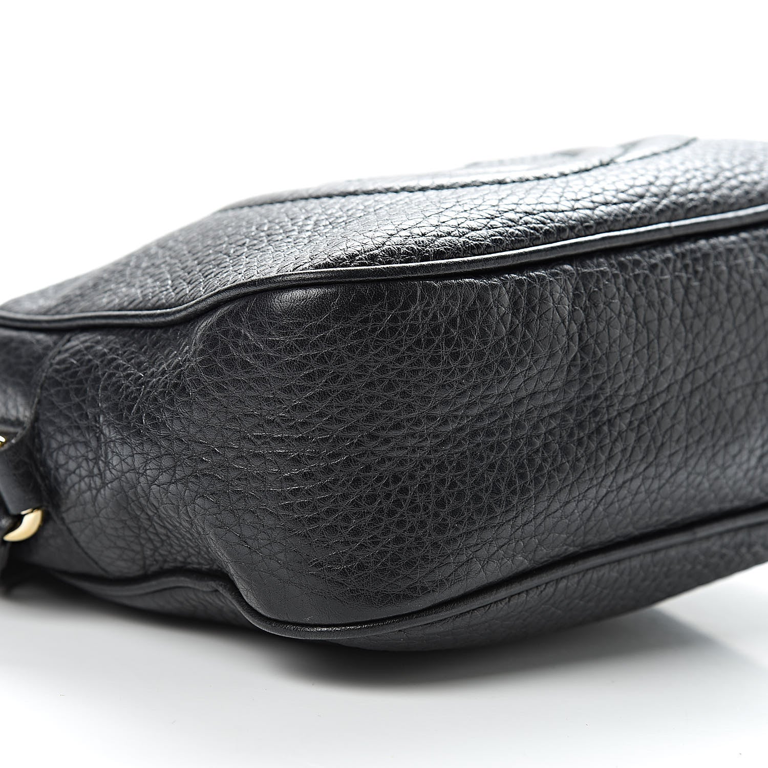 Gucci Pebbled Calfskin Small Soho Disco Bag Black 8 of 15