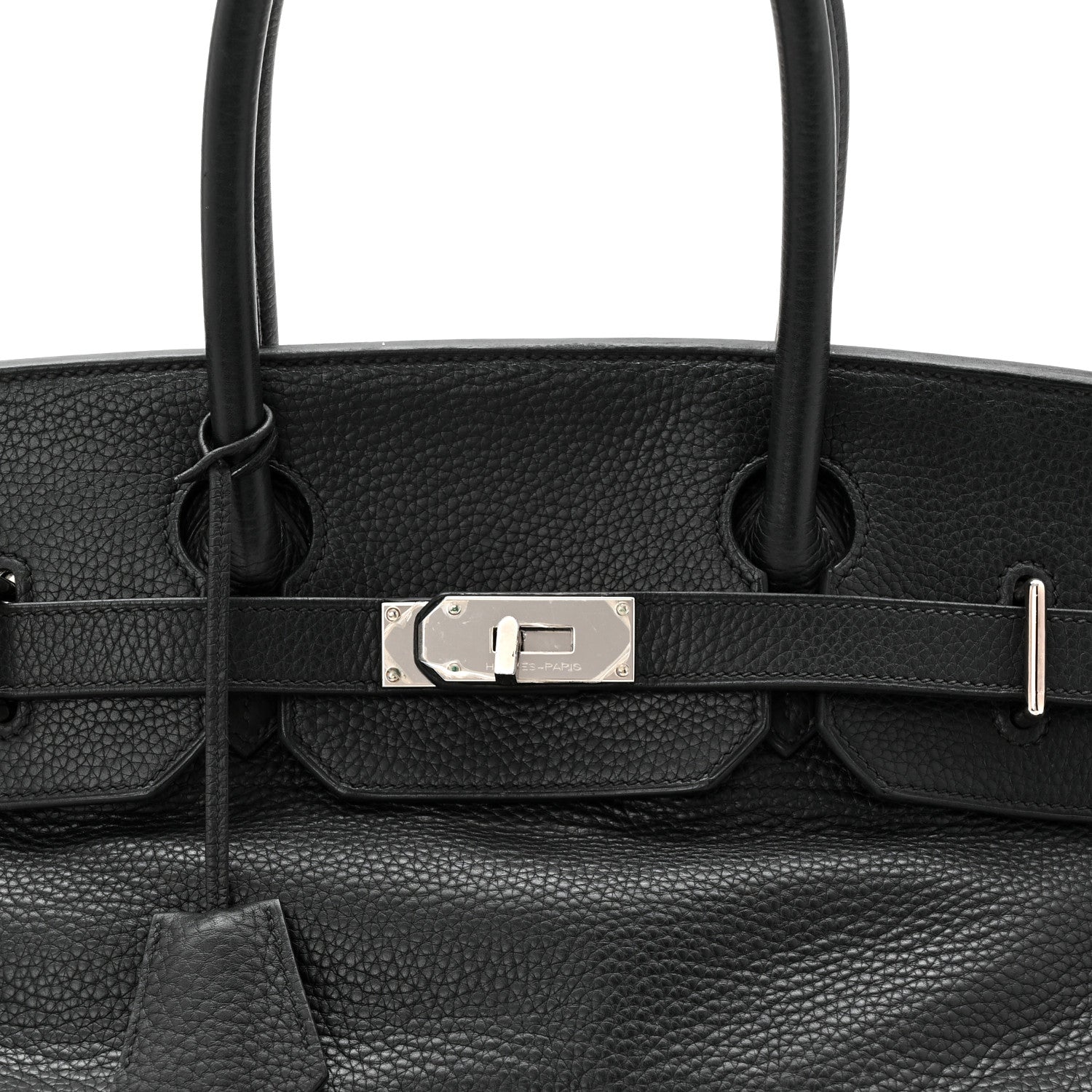 Hermes Taurillon Clemence JPG Birkin 42 Black 8 of 10