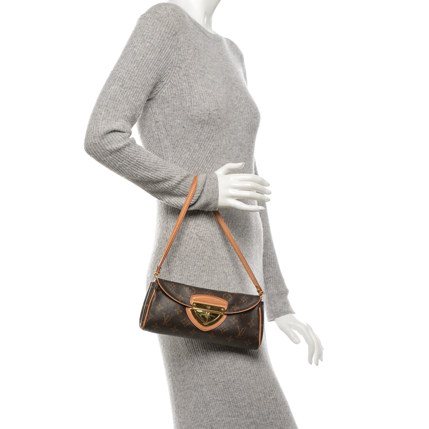 Monogram Beverly Clutch