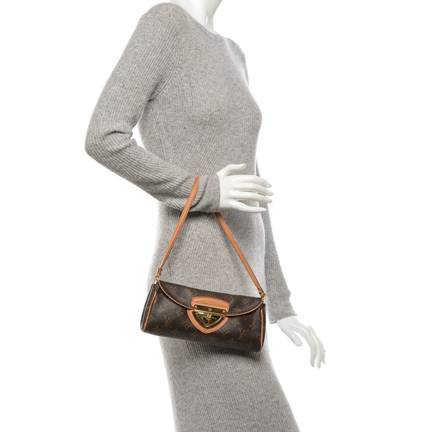 Louis Vuitton Monogram Beverly Clutch 2 of 6