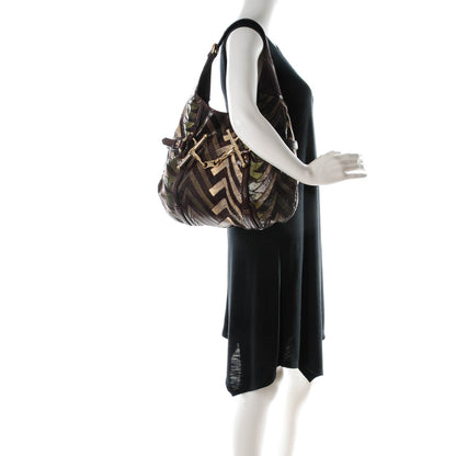 Gucci Python Patchwork 85th Anniversary Hobo Multicolor 2 of 7