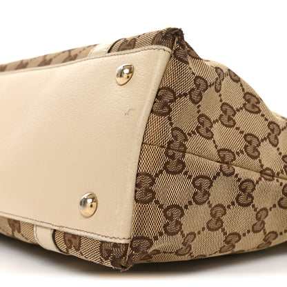 Gucci Monogram Medium Abbey Tote Off White 9 of 9