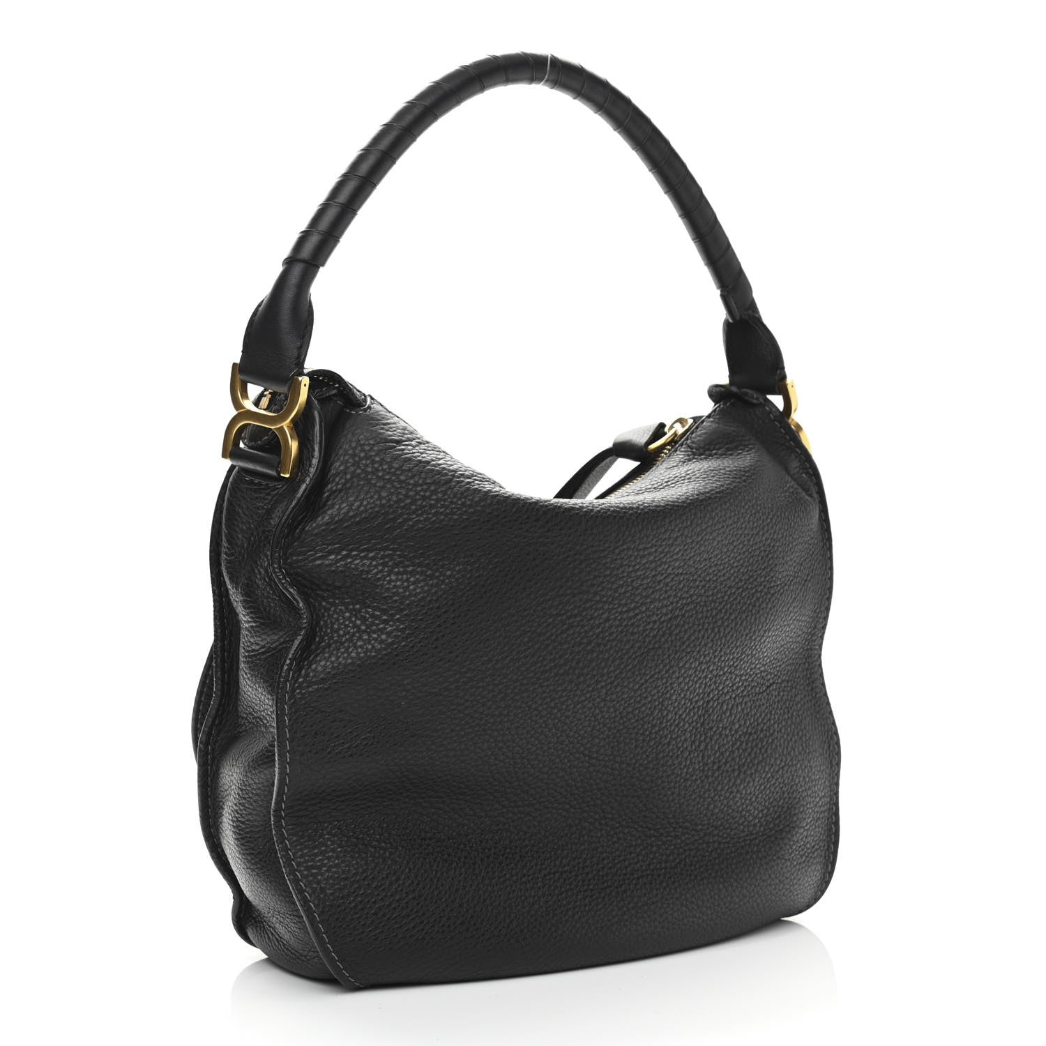Chloe Calfskin Medium Marcie Hobo Black 3 of 10
