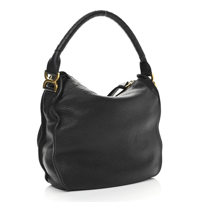 Chloe Calfskin Medium Marcie Hobo Black 3 of 10