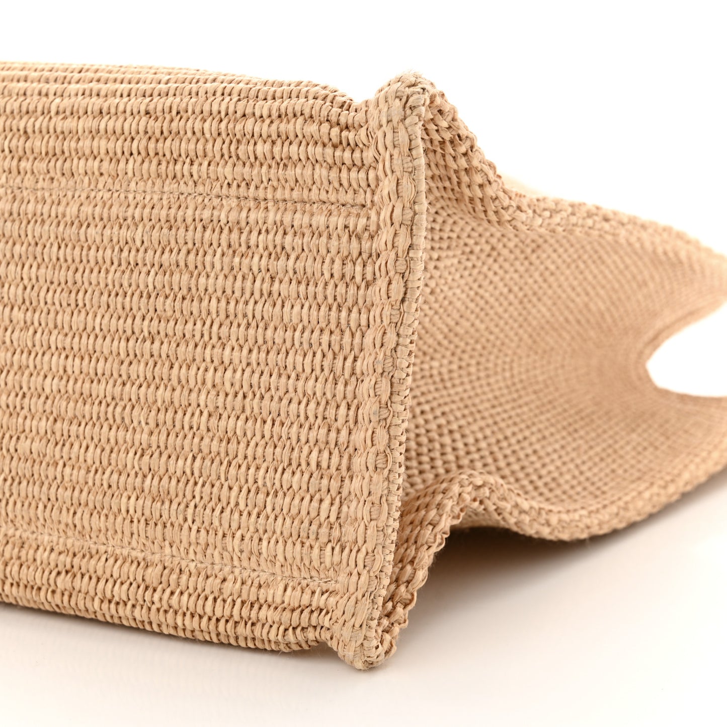 Raffia Large G Shopping Tote Natural