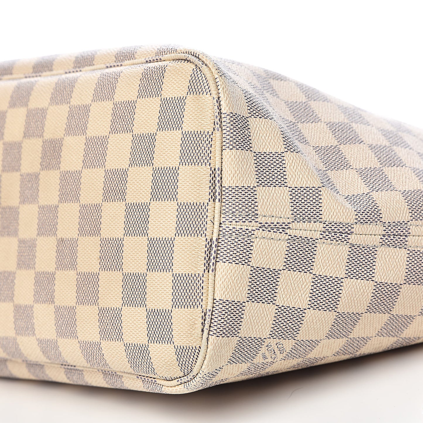Damier Azur Neo Neverfull MM Rose Ballerine