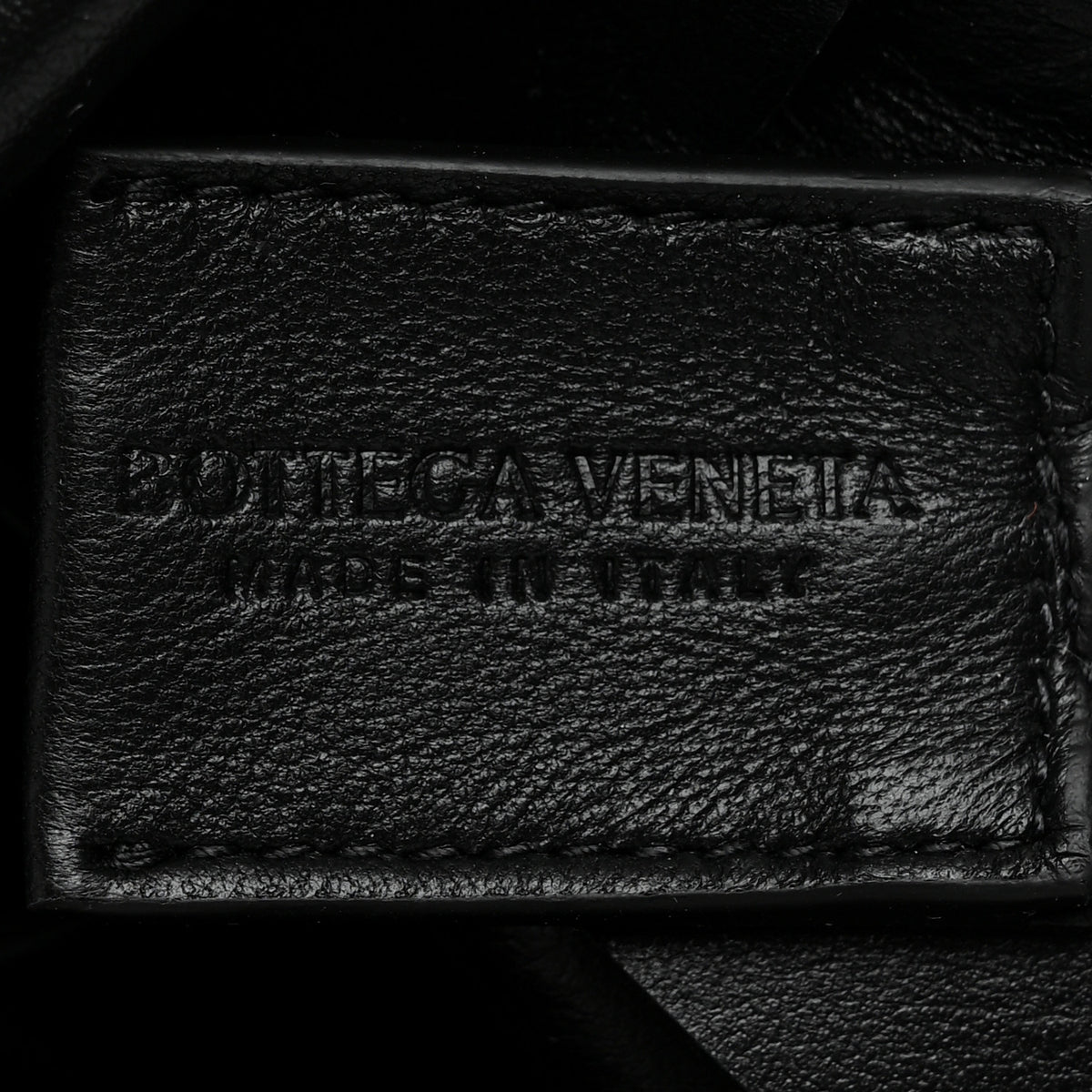 Bottega Veneta Lambskin Maxi Intrecciato Small Cassette Camera Bag Black 6 of 9