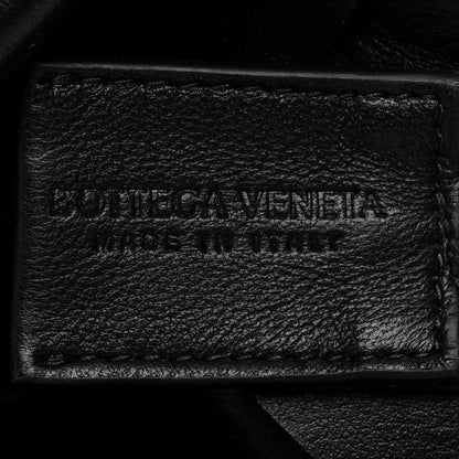 Bottega Veneta Lambskin Maxi Intrecciato Small Cassette Camera Bag Black 6 of 9
