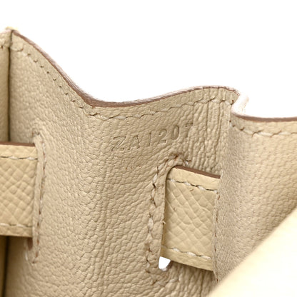 Hermes Epsom Kelly Sellier 28 Craie 7 of 12
