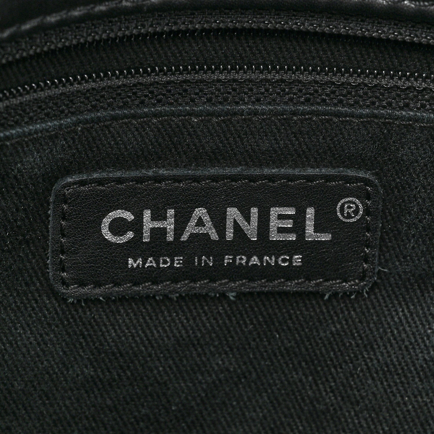 Chanel Calfskin Stitched Large Expandable Flap Bag Black 9 of 15