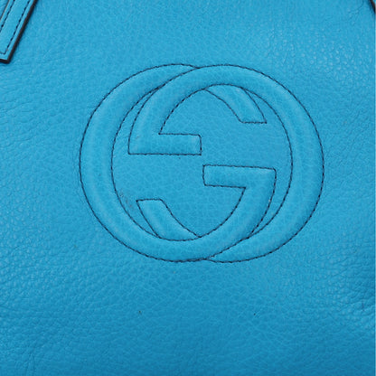 Gucci Cellarius Calfskin Children's Soho Shoulder Bag Deep Cobalt 10 of 12