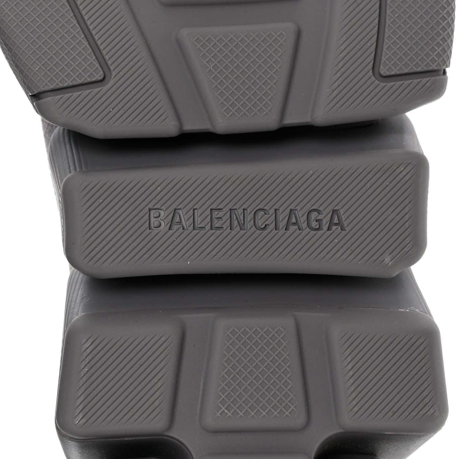 Balenciaga Technical 3D Recycled Knit Womens Speed 2.0 Sneakers 39 Monocolor Grey 6 of 7