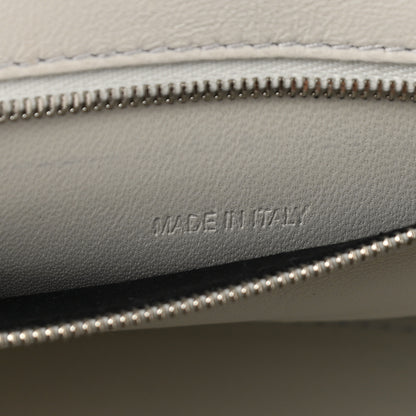Balenciaga Shiny Box Calfskin Small Hourglass Top Handle Bag Chalky White 7 of 11