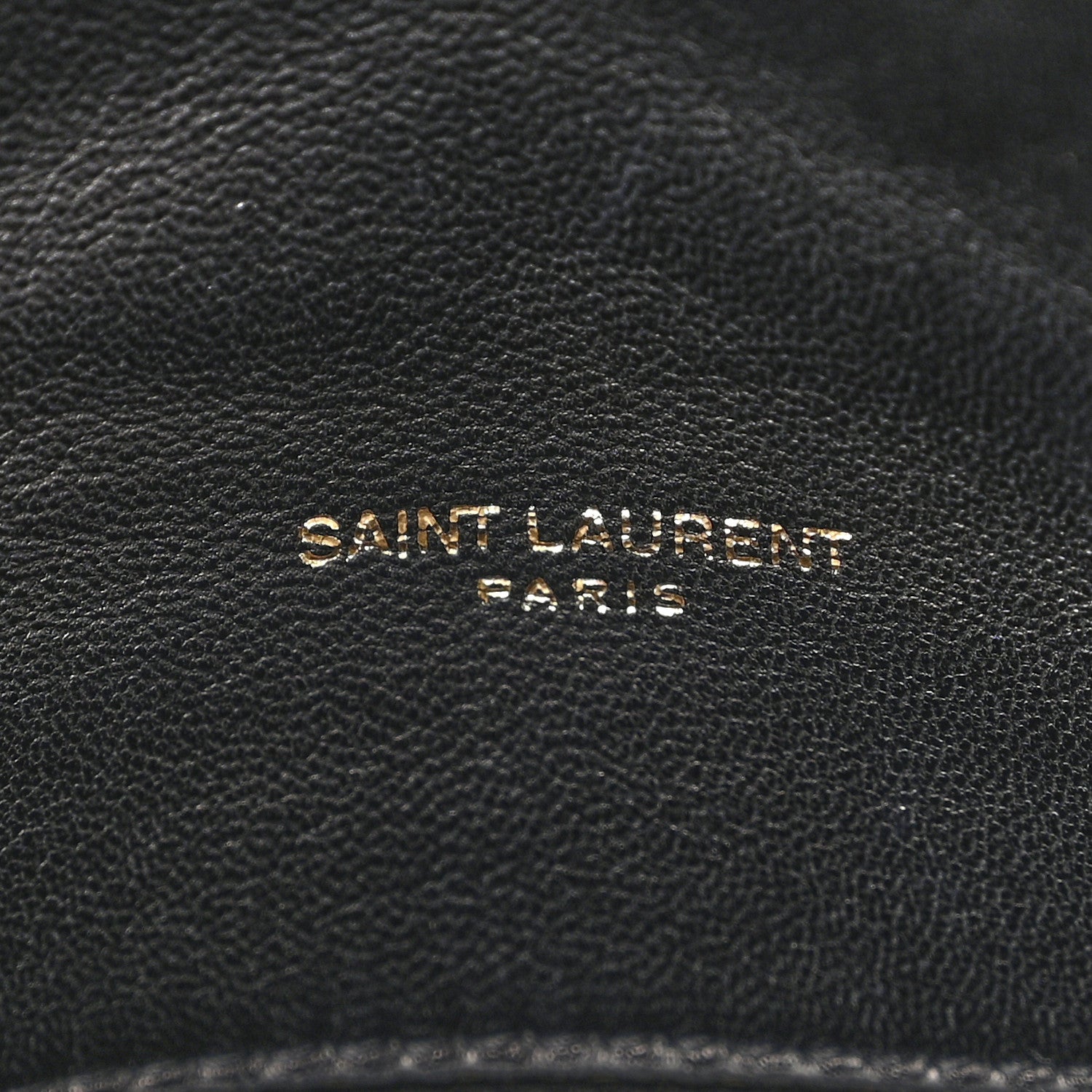 Saint Laurent Lambskin Quilted Medium Loulou Puffer Monogram Chain Satchel Black 6 of 9