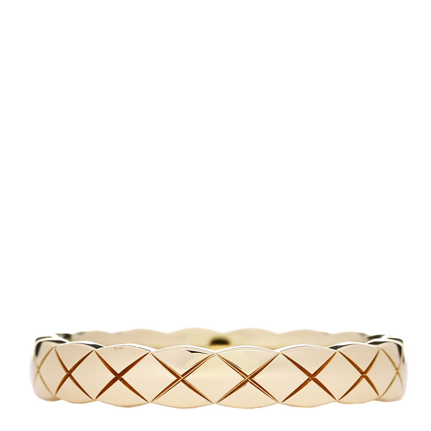18K Yellow Gold Mini Coco Crush Ring 53 6.5