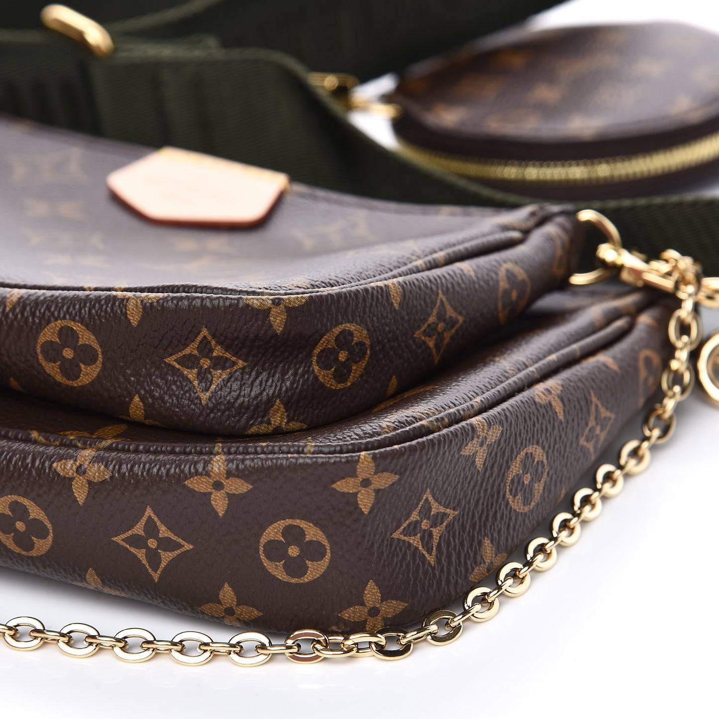 Monogram Multi Pochette Accessories Kaki