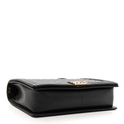 Chanel Caviar Quilted Large Boy Flap Black 4 of 9