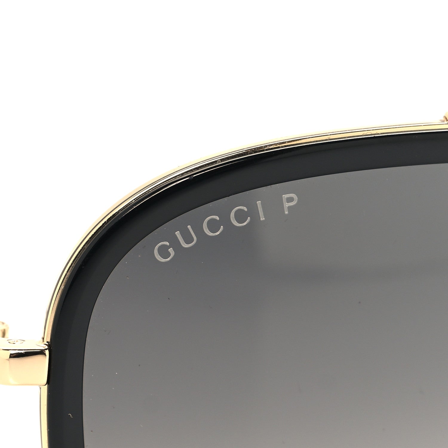 Gucci Metal Aviator Sunglasses GG0062S Black 7 of 8