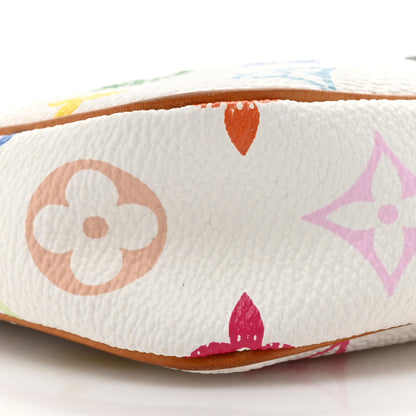 Louis Vuitton Monogram Multicolor Pochette Accessories White 9 of 14