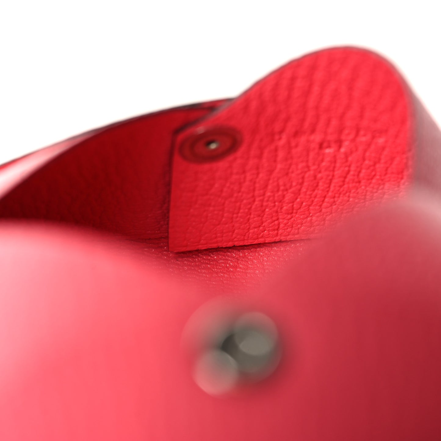 Chevre Mysore Calvi Card Case Rose Lipstick