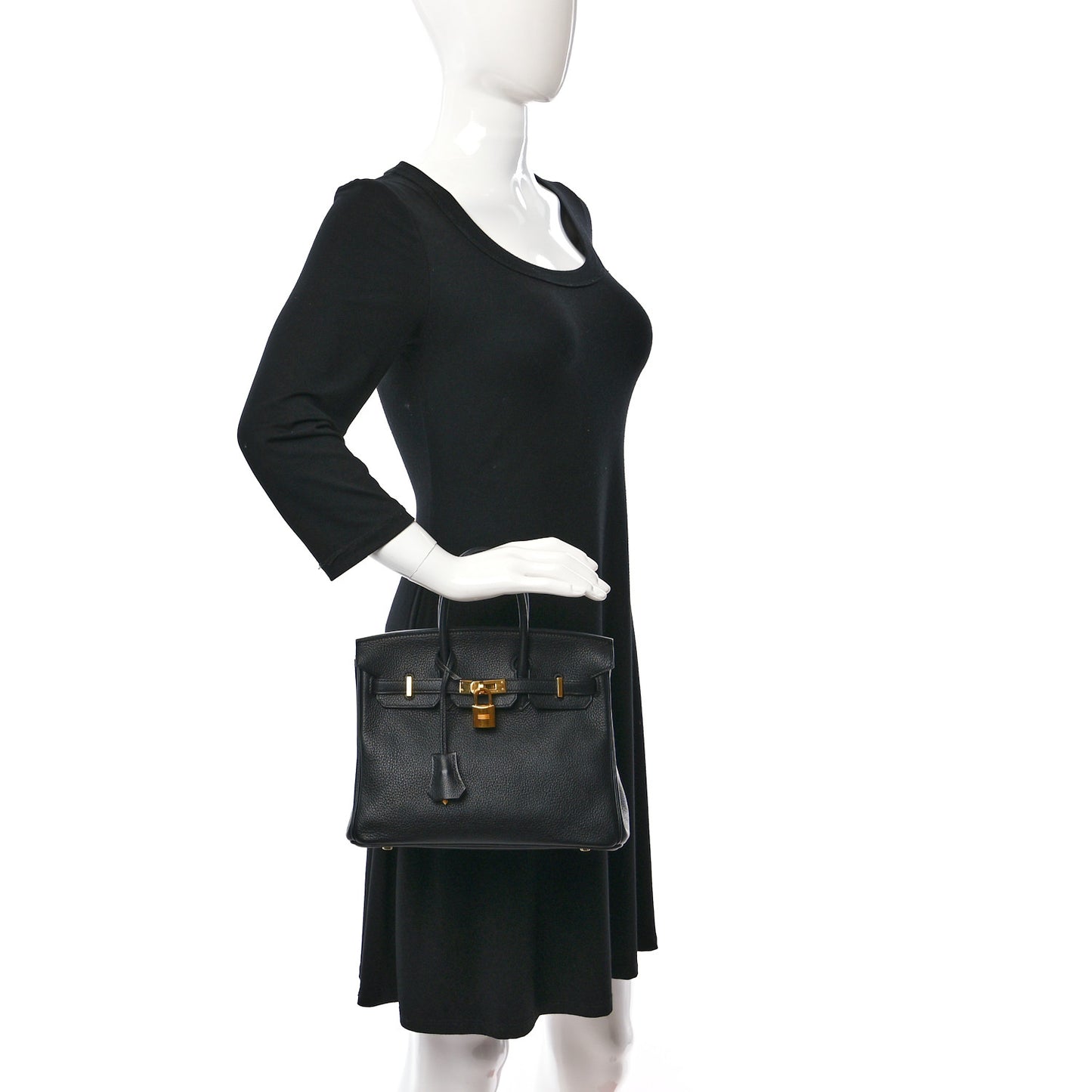 Togo Birkin 25 Black