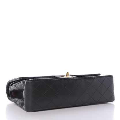 Chanel Lambskin Quilted Medium Double Flap Black 4 of 9