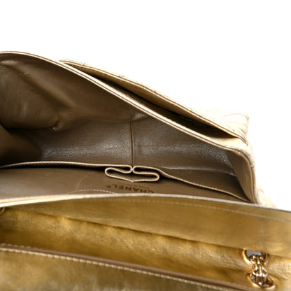 Chanel Metallic Aged Calfskin Quilted 2.55 Reissue 226 Flap Gold 5 of 11