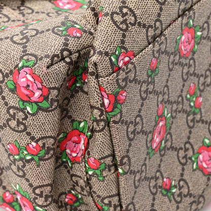 Gucci GG Supreme Monogram Rose Bud Diaper Bag Pink 10 of 12