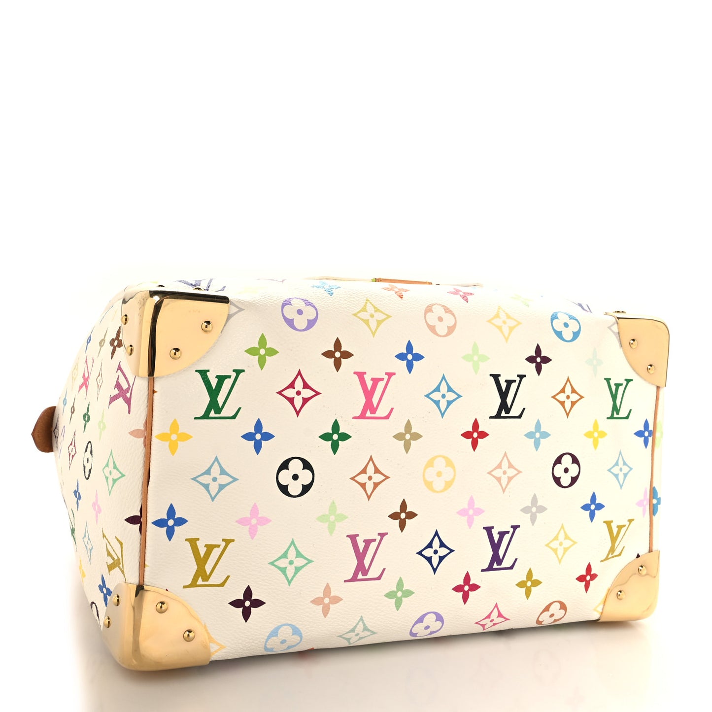 Monogram Multicolor Speedy 30 White