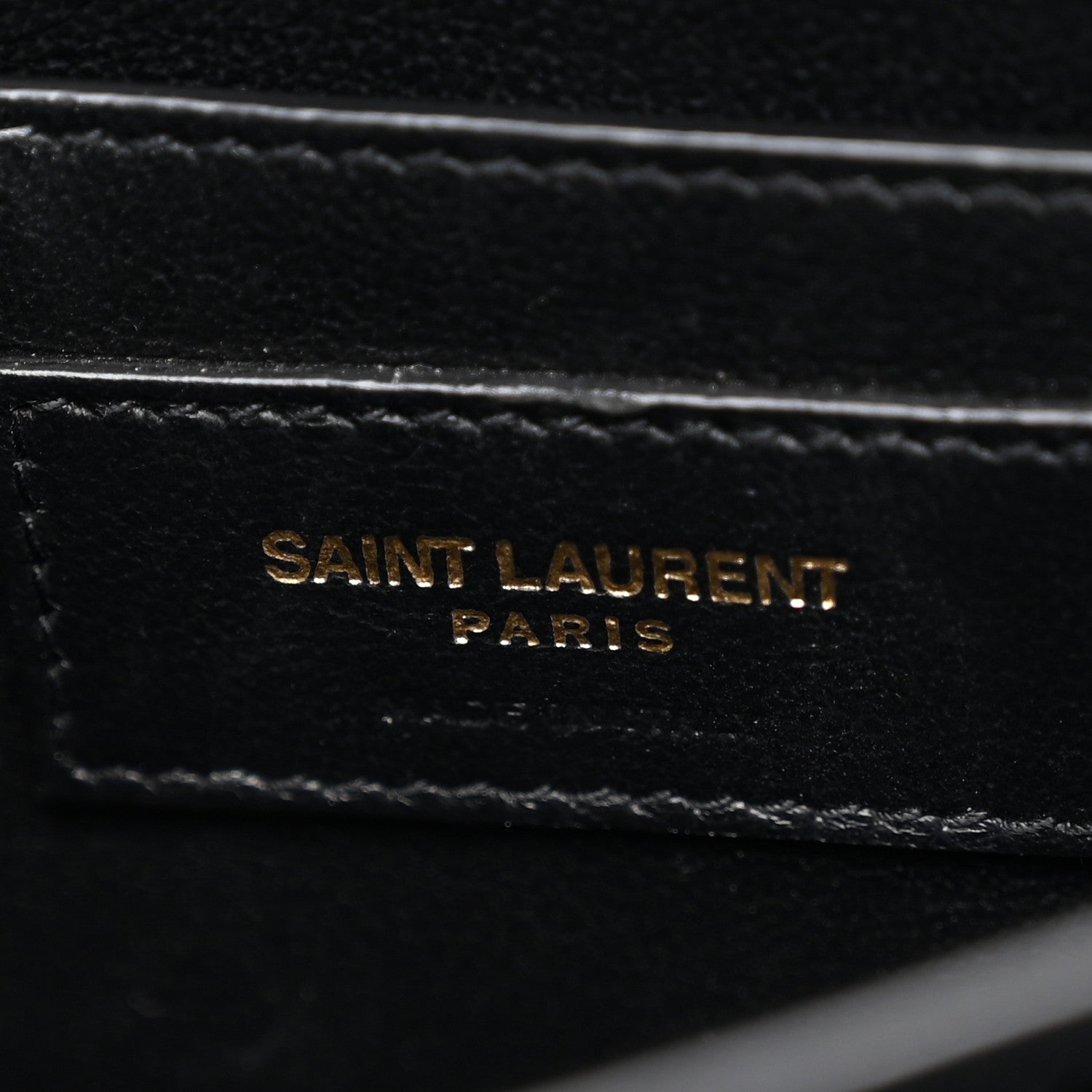 Saint Laurent Grain de Poudre Mini Classic Monogram Cassandra Top Handle Black 6 of 13
