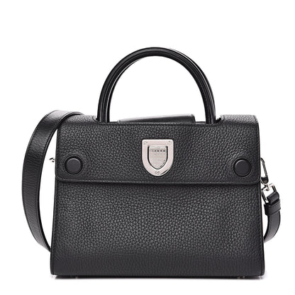 Christian Dior Grained Calfskin Mini Diorever Flap Black 1 of 13