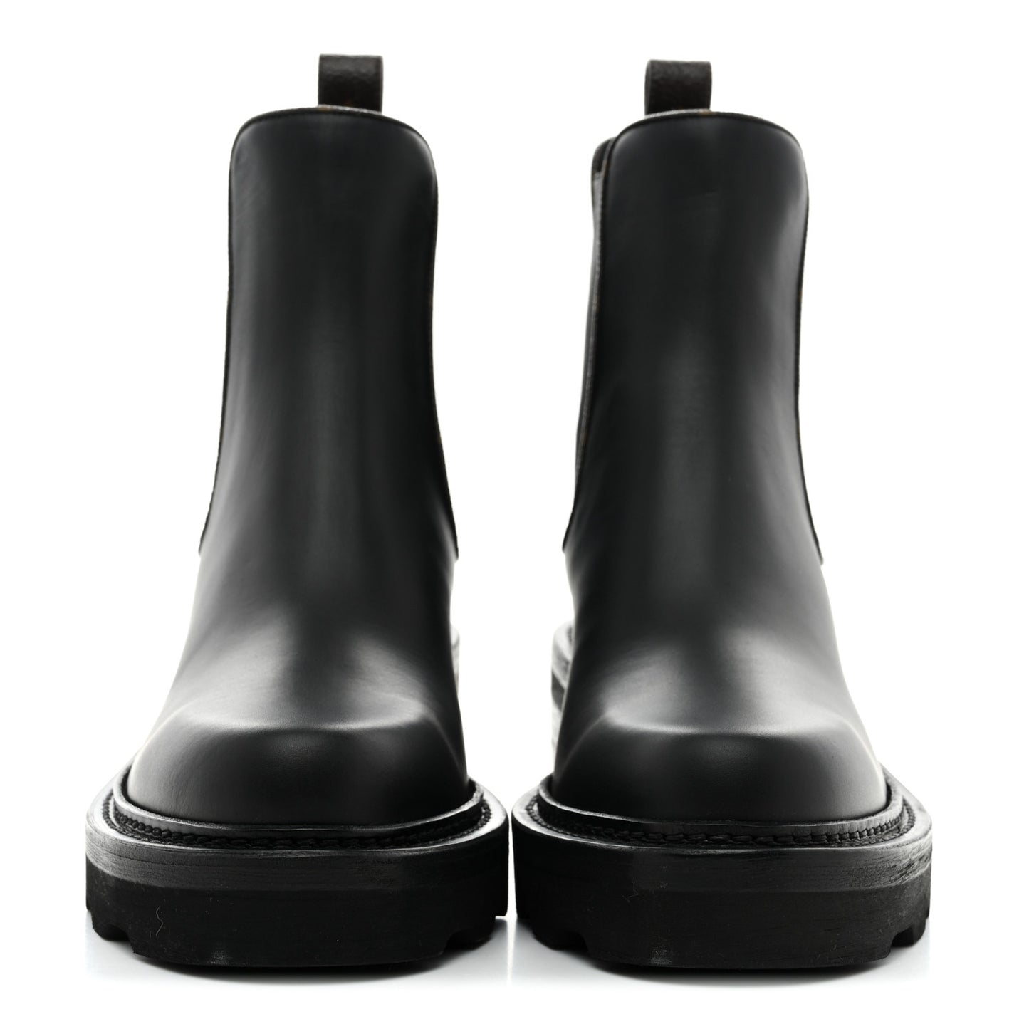 Calfskin Monogram Beaubourg Ankle Boots 37 Black