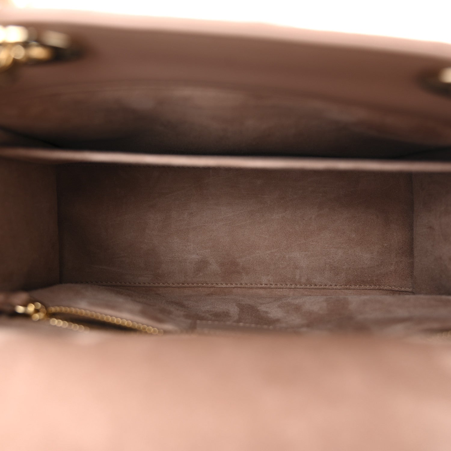 Christian Dior Lambskin Cannage Medium Lady Dior Bois de Rose 5 of 10
